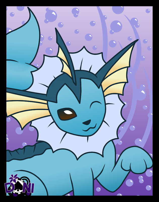 Vaporeon Character Card