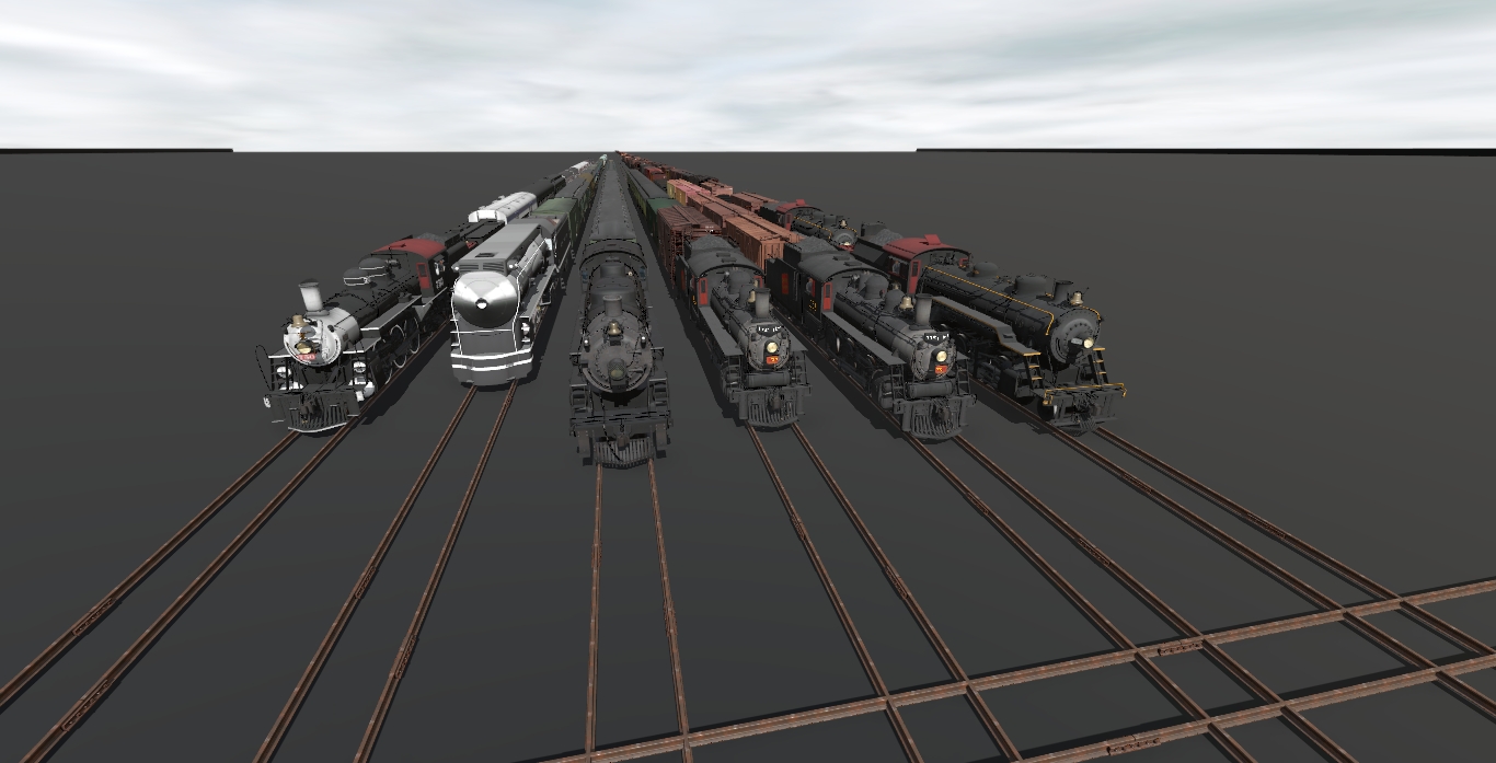 New Steam Train Consists by evangaines on DeviantArt