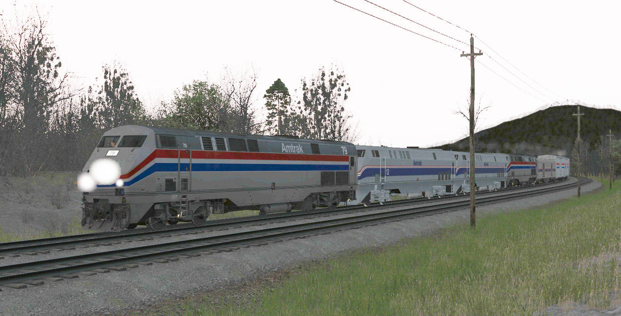 Amtrak Three Rivers - November 1997 by evangaines on DeviantArt
