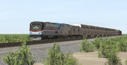 Amtrak #3-4/ The Southwest Chief - Early May 2014