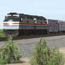 Amtrak #3-4/ The Southwest Chief/ Late August 1989