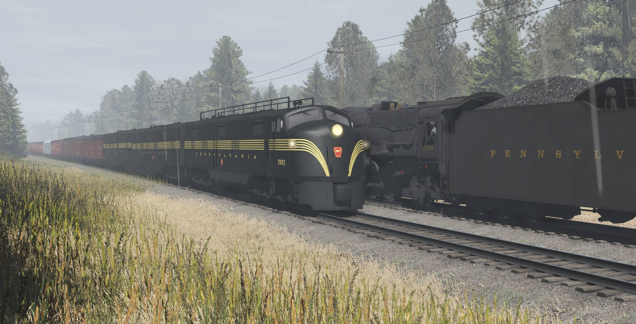 Fast Freight Prr PRR's Flagship Train meets the Fast Freight by evangaines on DeviantArt