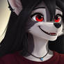 Amanda the hellhound from Jax's dream