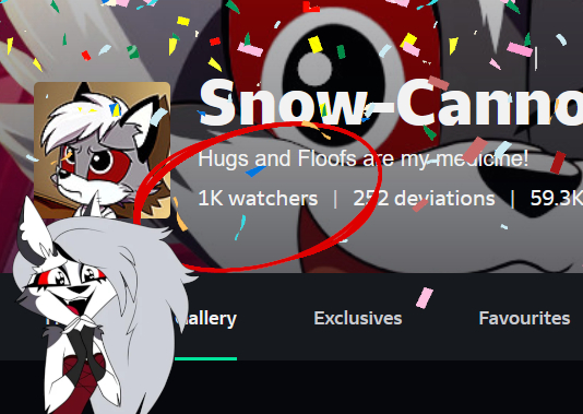 1000 WATCHERS!