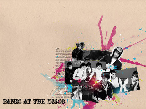 Wallpaper: Panic at the Disco