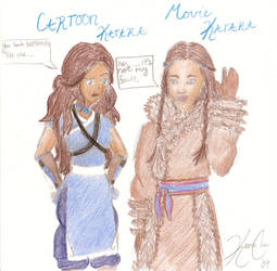 Cartoon and Movie katara MEET