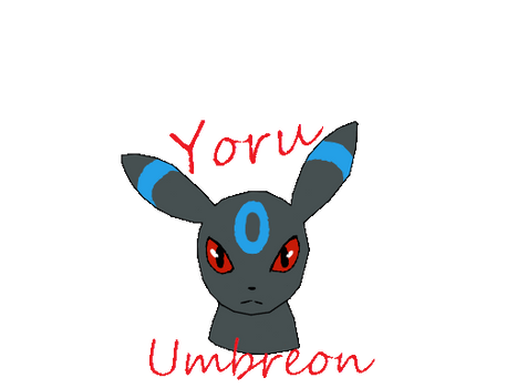 Yoru the Shiny Umbreon - Blinking animation