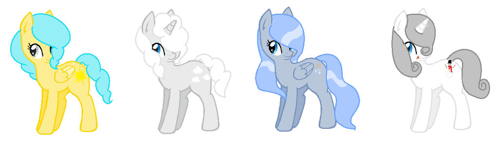 Themed Adopts: Weather Ponies (4/4 Open)