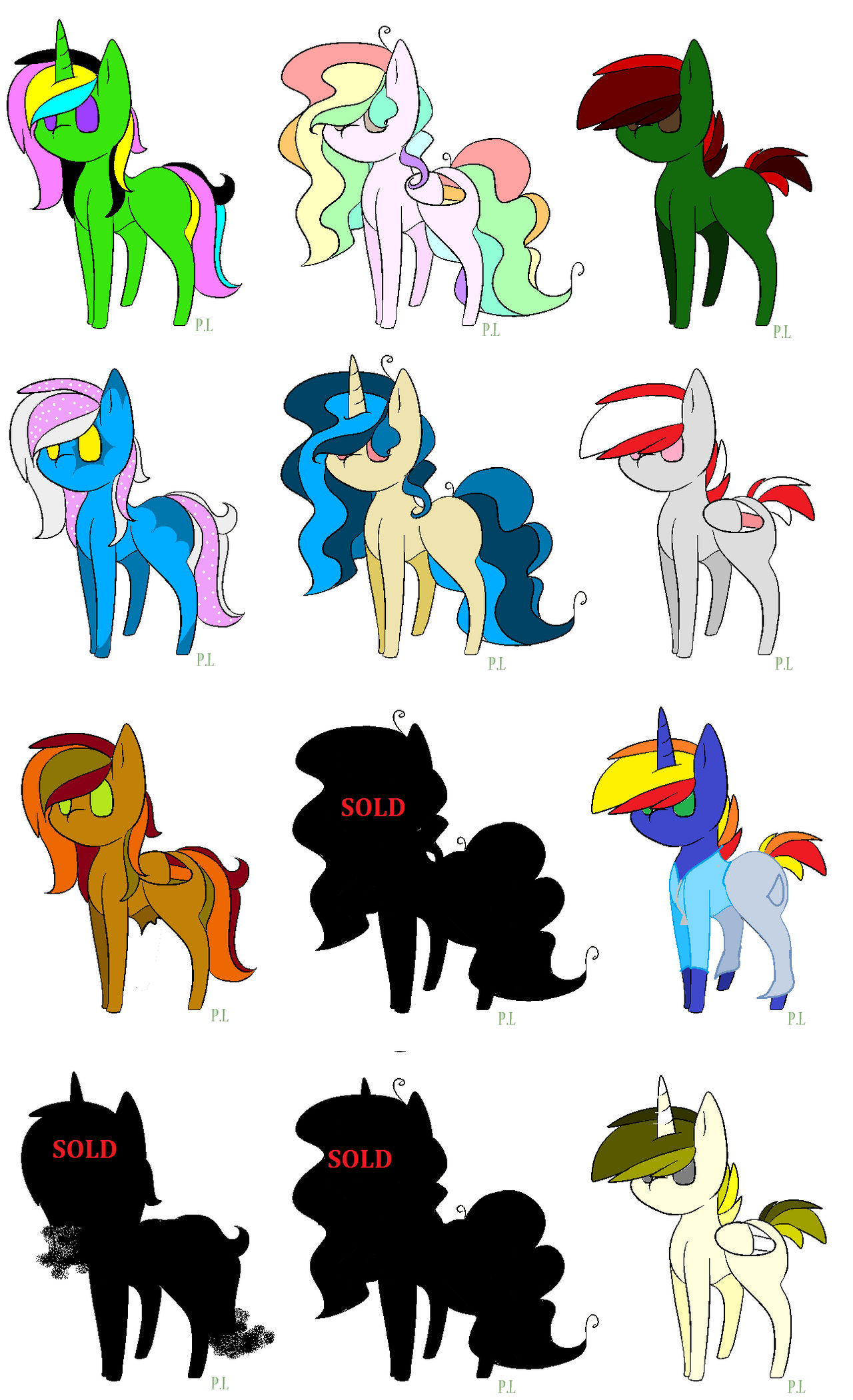 MLP Seasonal Palettes *2 Payment Opts* CLOSED