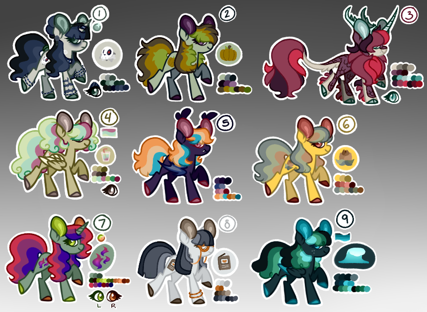 My Little Pony Auction Adoptables (CLOSED)