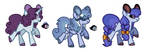 MLP BG Pony Grid: Results 1 by MichelleKyura