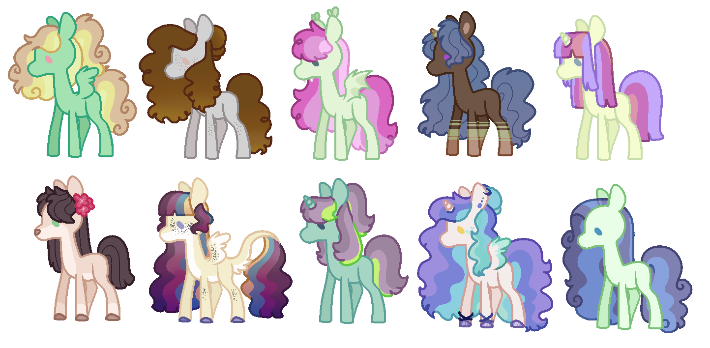 MLP OC Crackship Adoptables (CLOSED)