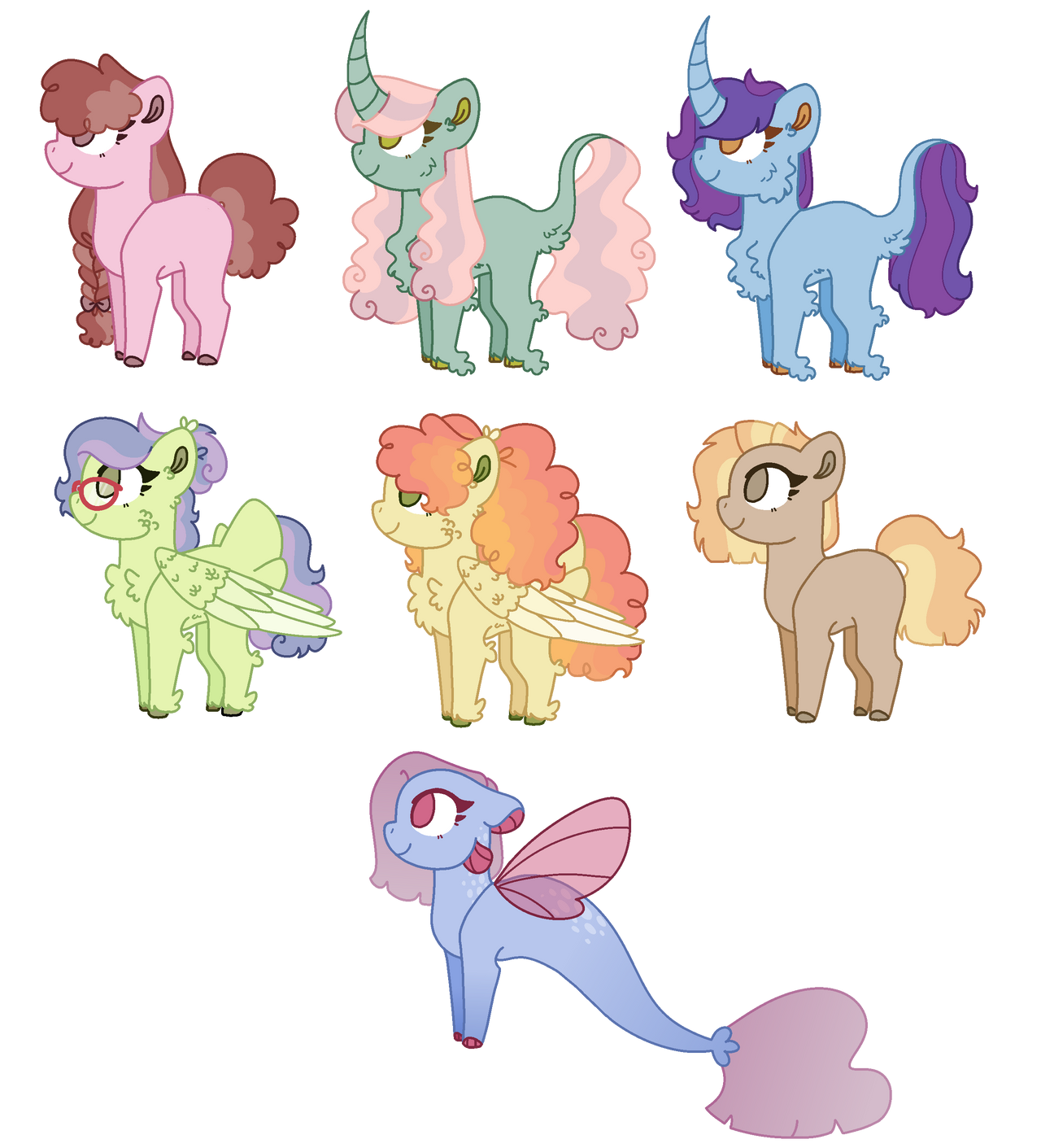 MLP Crackship Adoptables 1 (CLOSED)