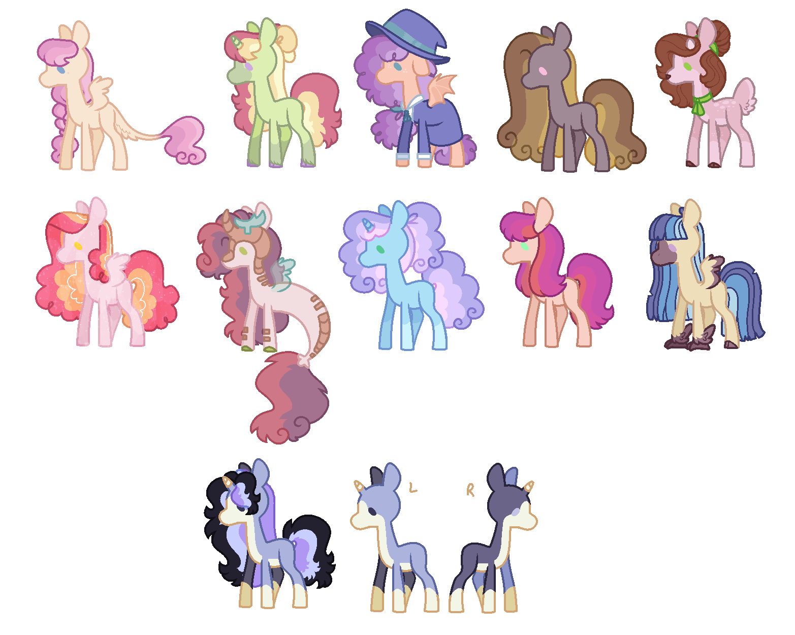 MLP OC Crackship Adoptables (CLOSED)