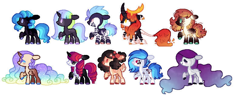MLP Adoptable Set 1 (CLOSED)