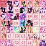 Mane 6 Redesign Grid CLOSED