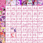 Oh My, Blushing Me! (47/49 OPEN MLP Ship Grid) by MichelleKyura