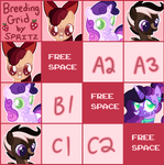 MLP Mini Fusion grid (8/9 OPEN) by MichelleKyura