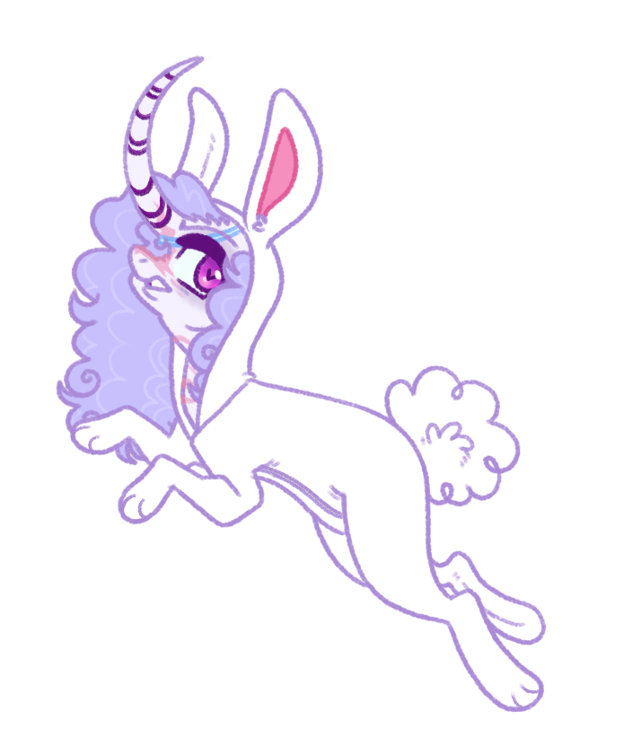 (YCH) Lance Lionheart's Reluctant Bunny Hop
