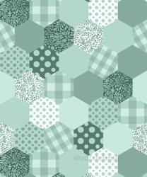 Pattern frenzy -  honeycomb patchwork