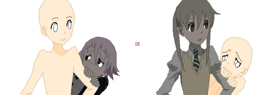 .:OC and Maka or Crona Base:.