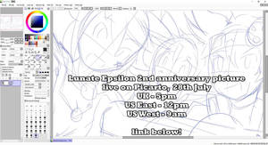 Lunate Epsilon 2nd anniversary picture stream