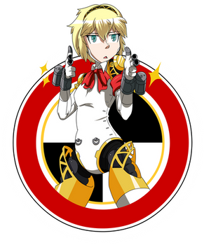 Journal Draw 05: Aigis - finger guns