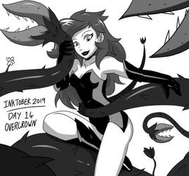 Inktober 2019 - Day 14 - Overgrown