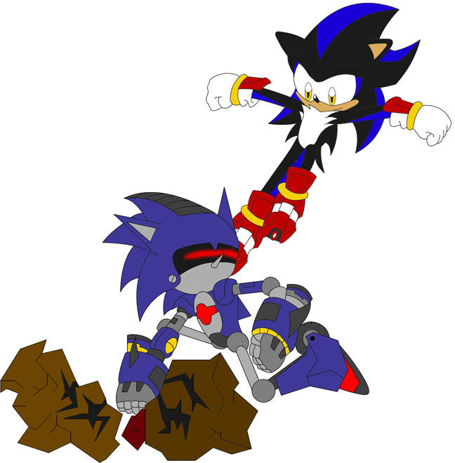 Eclipse VS Mecha Sonic By Trakker On DeviantArt.