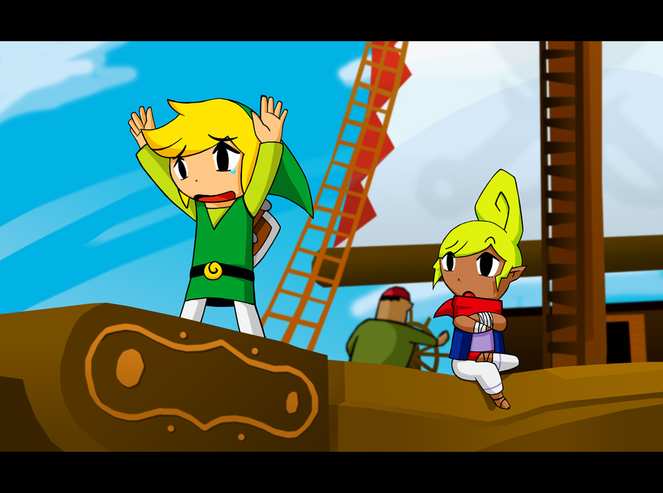 windwaker anime XD