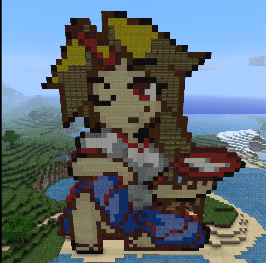 Yuugi in Minecraft