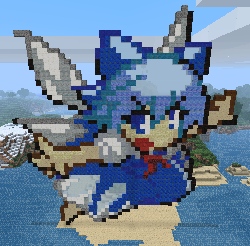 Touhou/ Minecraft - Cirno by Noob4u
