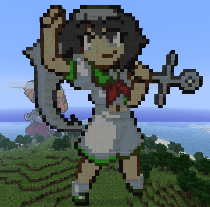 Captain Murasa in Minecraft