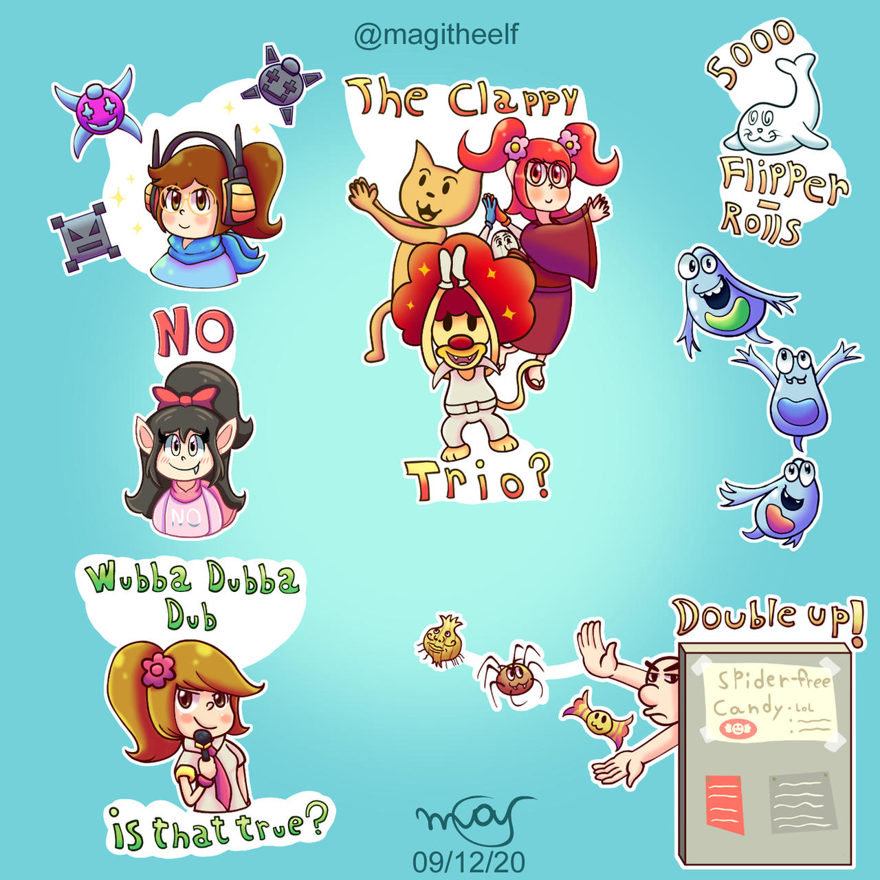 Stickers 4 by MagitheElf on DeviantArt