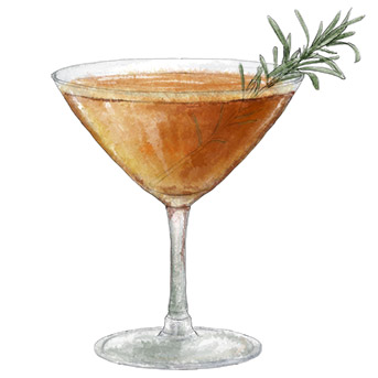 Rosemary Lavender Appletini