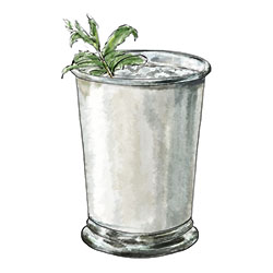 Frozen mint julep