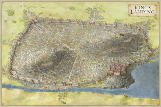 Official Map of King's Landing