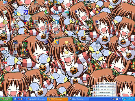 My desktop 19 May 2005