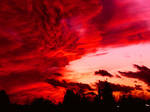 red clouds by sandyle85