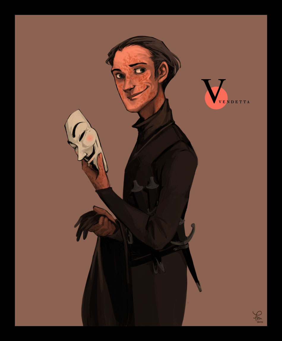 V Unmasked By Flominowa On Deviantart
