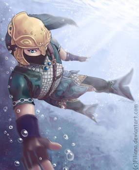 Swimming like a Zora