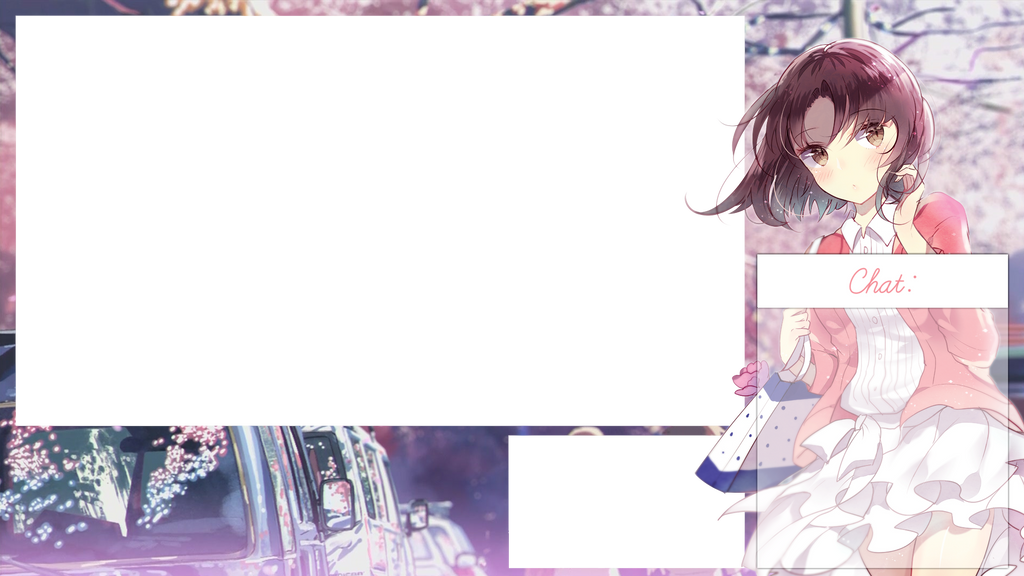 Twitch Overlay Megumi Kato by Almaz by nisaniisan on DeviantArt