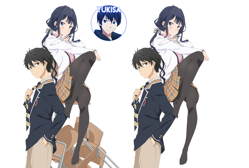 Masamune-kun no Revenge's Aki and Makabe