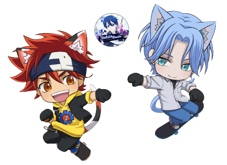S Reki SK8's Reki and Langa Cat Chibi by nisa-niisan on DeviantArt