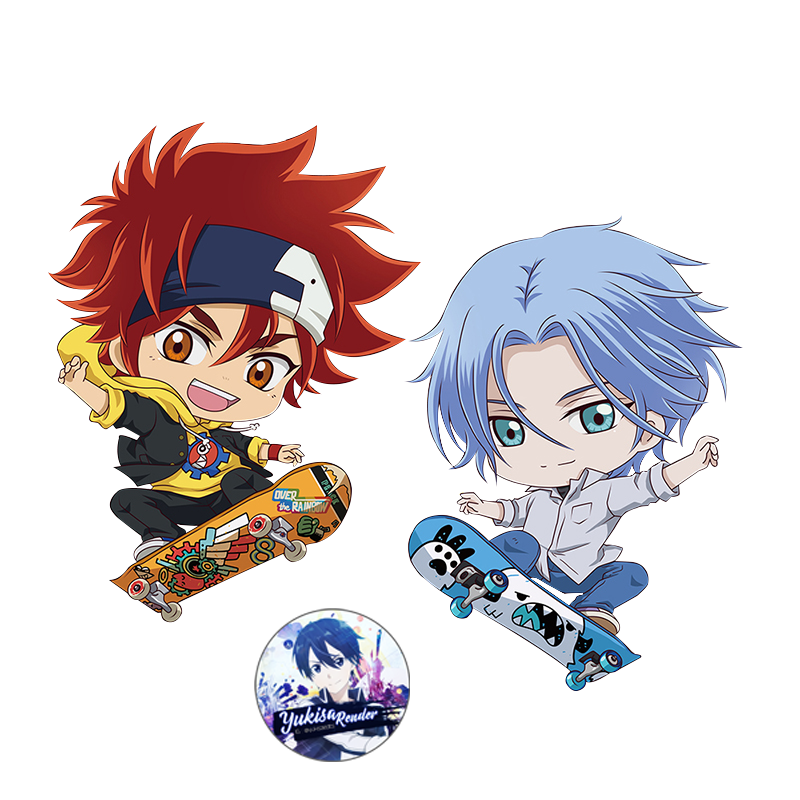 S Reki SK8's Reki and Langa Chibi by nisa-niisan on DeviantArt