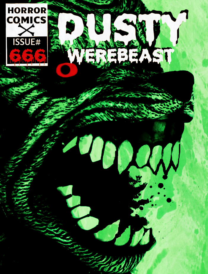 Comic Book Cover (Dusty Werebeast)