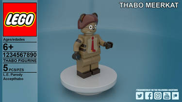 DP19: Thabo LEGO figurine