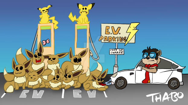 EV Parking in the Kanto region is problematic