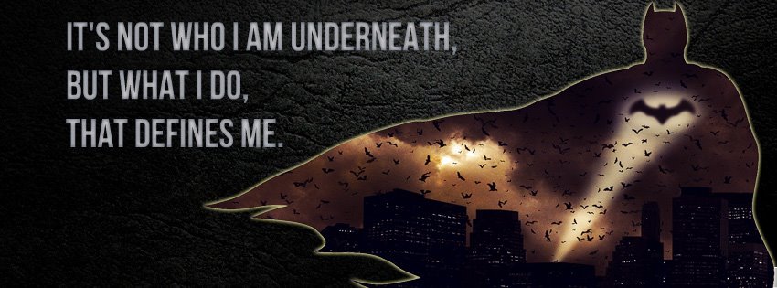 Batman Begins Facebook Cover