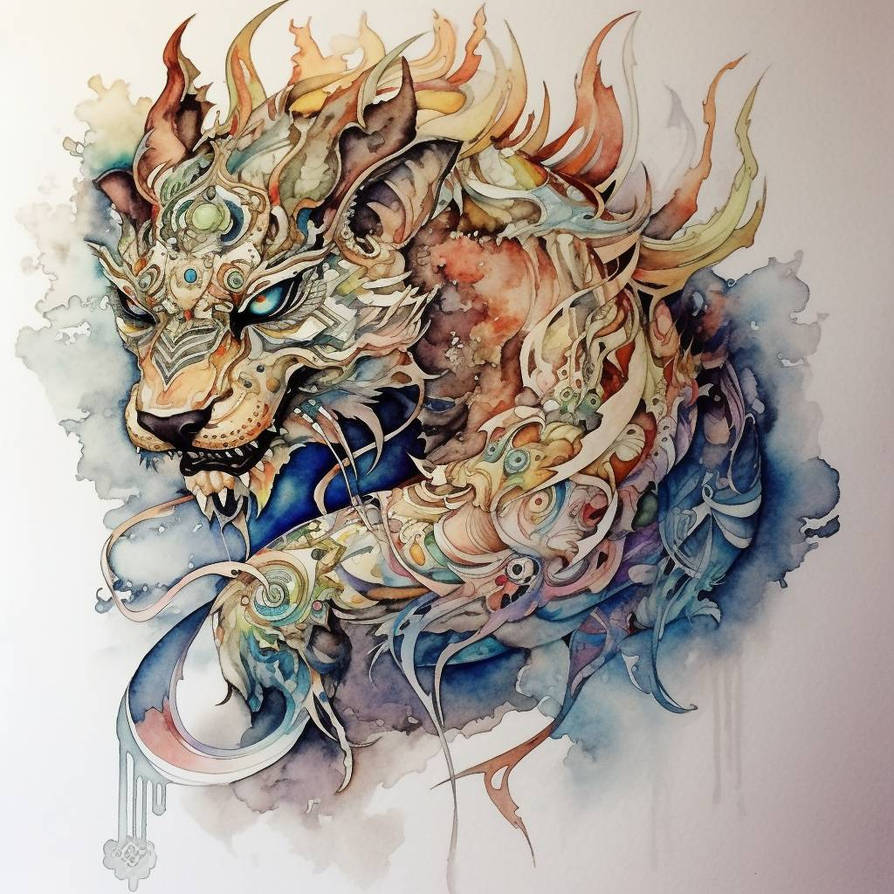 Chimerah Chimera by MythicalGreetings on DeviantArt